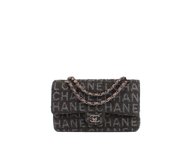 CHANEL Handbags Timeless/classique Grey