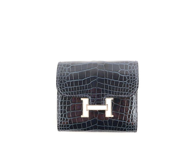 Hermès HERMES Handbags Constance Navy blue