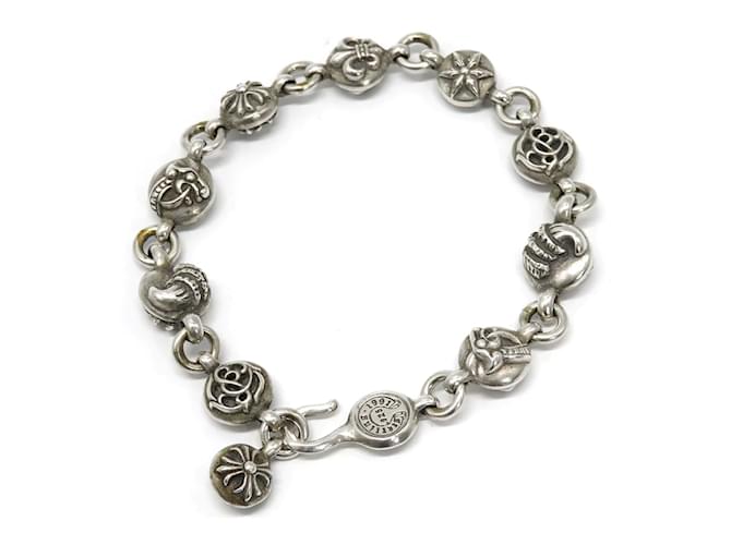 Chrome Hearts Multiball Bracelet Silvery Silver Metal  ref.1038169