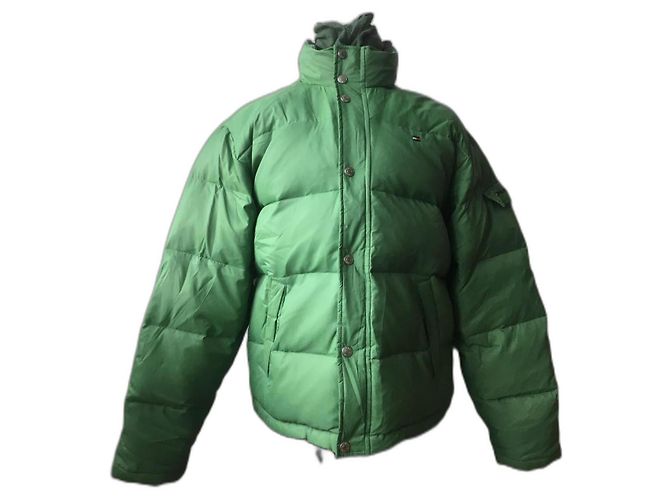 Tommy Hilfiger men's down jacket SIZE :' x l Light green