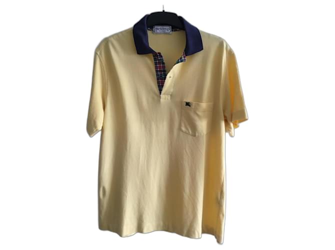 Burberry's of London camiseta polo talla 5/XL Amarillo Algodón  ref.1038734