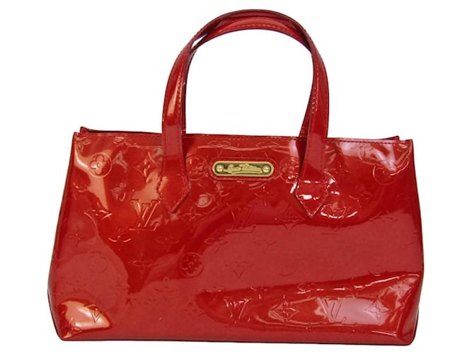 Louis Vuitton Wilshire Red Patent leather  ref.1038897