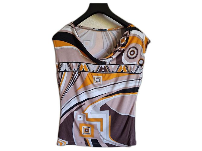 Top Emilio Pucci em viscose