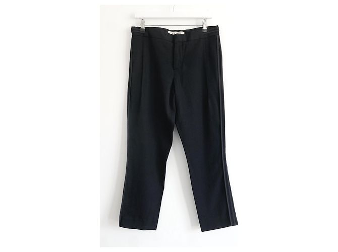 Marni-Fall 2010 Schwarze, kurze Hose mit Paspelbesatz
