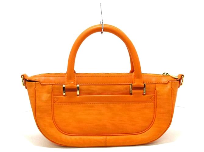 Louis Vuitton Dhanura Laranja Couro  ref.1039168