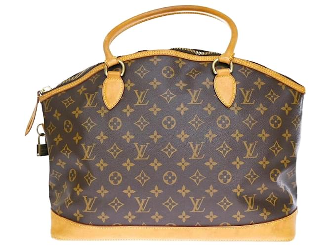 Louis Vuitton Lockit Brown Cloth  ref.1039270