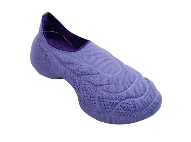 Givenchy Ultravioleta TK-360 Zapatillas tipo calcetín sin cordones Púrpura Lienzo  ref.1039337