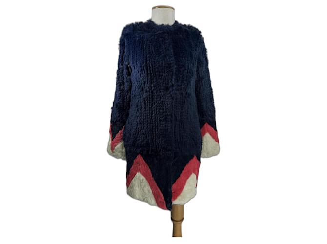 Manoush Coats, Outerwear Multiple colors Fur Rabbit  ref.1039470
