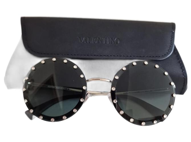 Valentino Sonnenbrillen Schwarz Kunststoff  ref.1039604