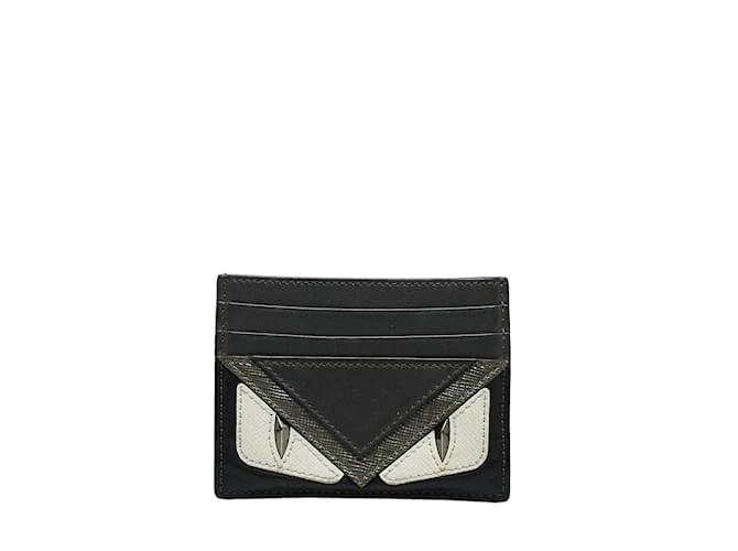 Fendi Black Monster Card Case