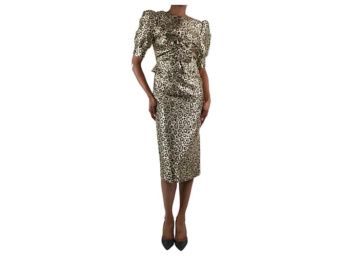 Alessandra rich leopard dress hotsell