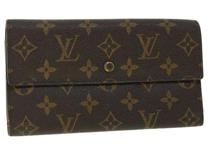 Louis Vuitton Blue LV Monogram Taurillon Leather International Wallet