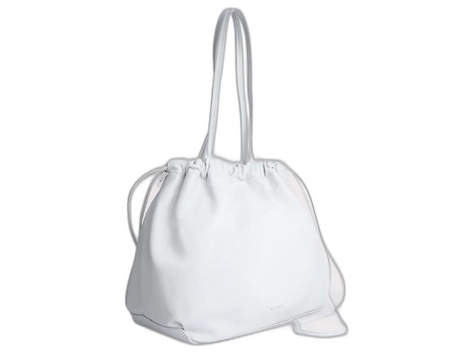 By Far Borsa Oslo in pelle bianca Bianco