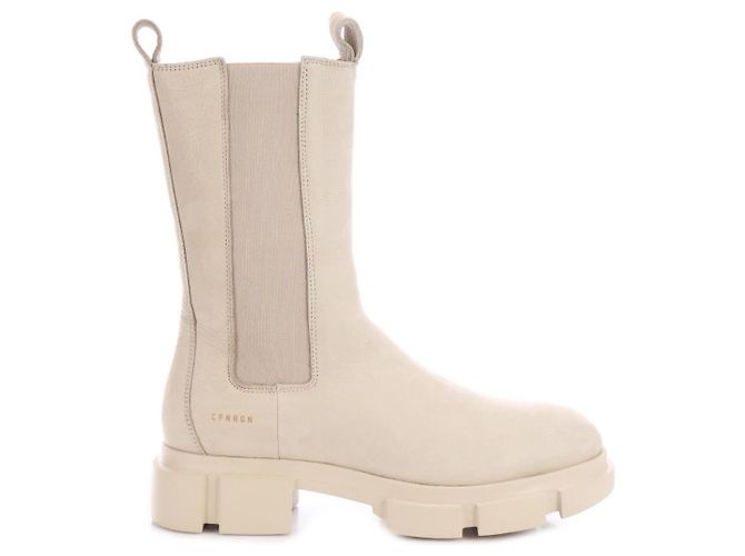 Autre Marque Copenhagen Studios Grey Leather Ankle Boots