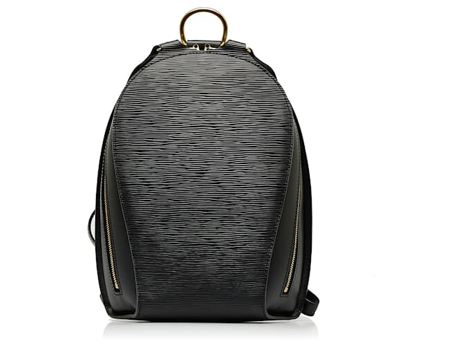 Louis Vuitton Epi Leather Mabillon Backpack - Black Backpacks