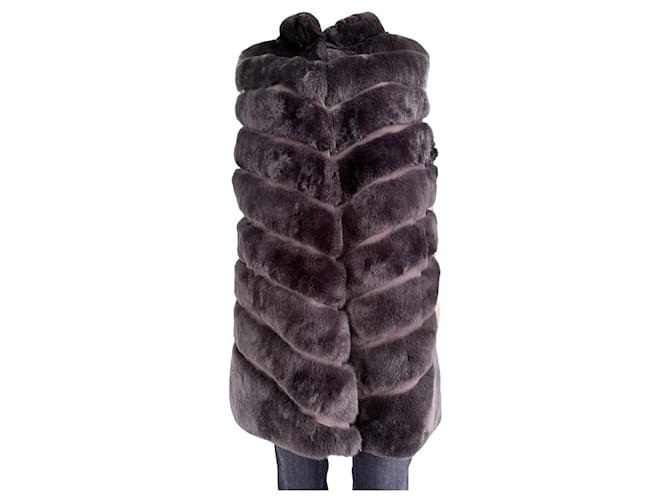 Autre Marque Coats, Outerwear Grey Fur  ref.1040702