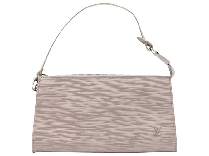 Louis Vuitton, Bags, Euclouis Vuitton Gorgeous Lilac Epi Leather  Accessories Pochette