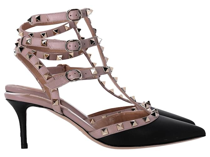 Valentino Garavani Zapatos de tacón Valentino Rockstud en cuero