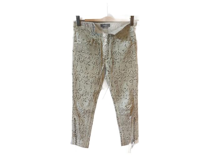 ISABEL MARANT Calças T.International S Algodão