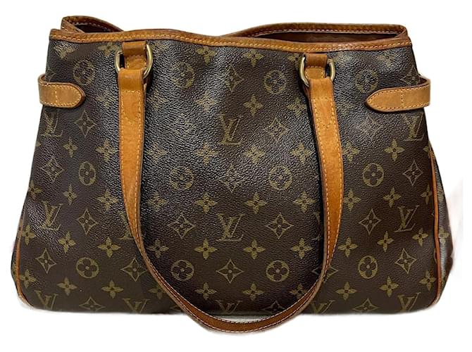 Gange cloth bag Louis Vuitton Brown in Cloth - 34365223
