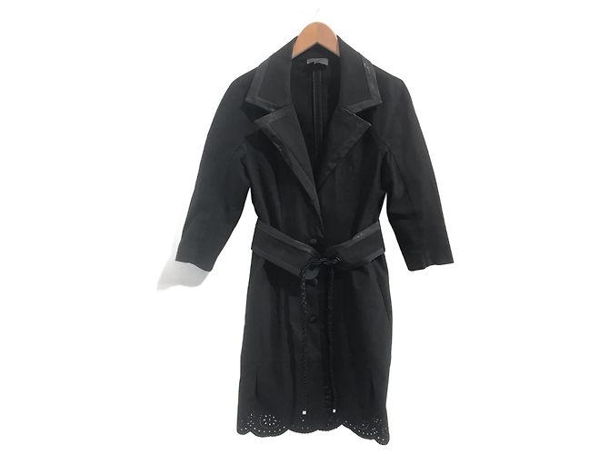 LA PERLA Chaquetas T.International M Algodón Negro