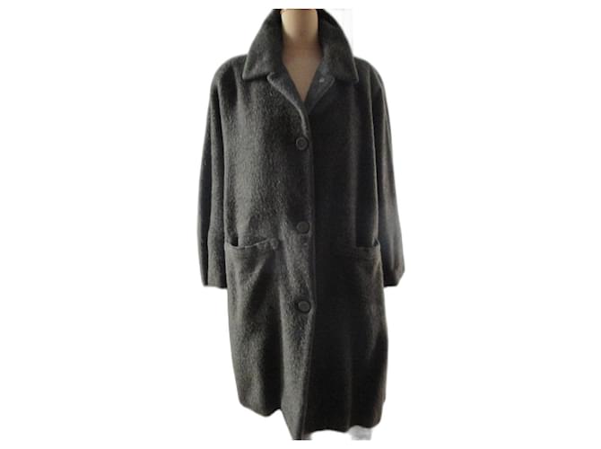 Georges Rech Wool coat, bronze, taille 38. Khaki  ref.1041094