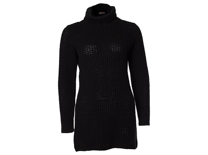 Autre Marque Repetir, suéter negro de punto Cachemira Lana  ref.1041152