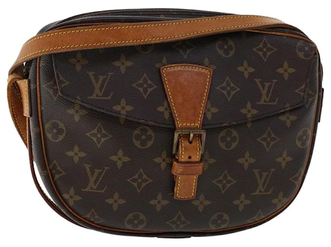 LOUIS VUITTON Monogram Jeune Fille GM Shoulder Bag M51225 LV Auth