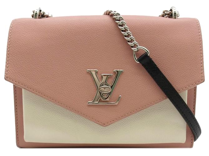 Louis Vuitton Pink LockMe Backpack Leather Pony-style calfskin ref