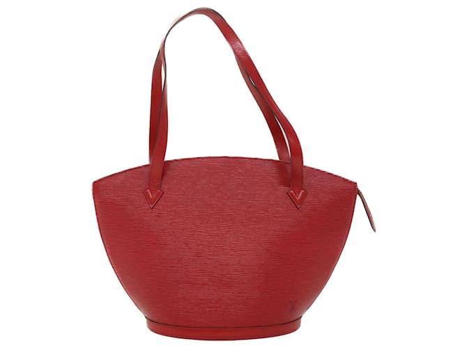 Louis Vuitton Saint Jacques Red Leather  ref.1041885