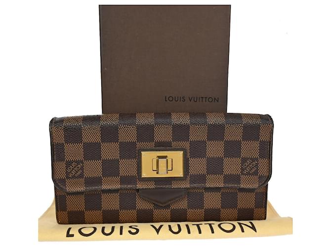 Louis Vuitton Roseberry Marrom Lona  ref.1042285