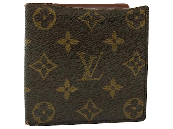 LOUIS VUITTON Monogram Portefeuille Multipull Bifold Wallet M60895 Auth 50462 Monogramm Leinwand  ref.1042513