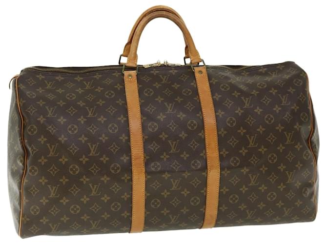 Authenticated Used Louis Vuitton LOUIS VUITTON Monogram Keepall 60 M41422  Boston Bag Men 