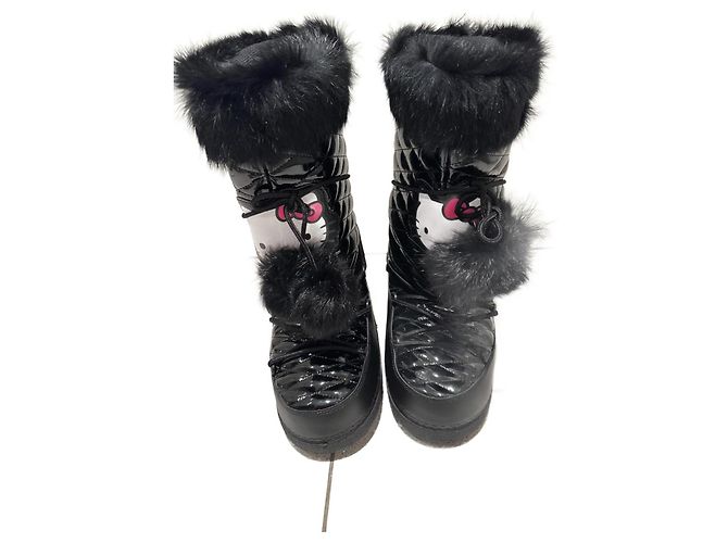 Victoria Couture bottes Noir