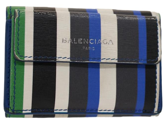 BALENCIAGA Monedero Piel Multicolor Auth 50842 Cuero  ref.1042715
