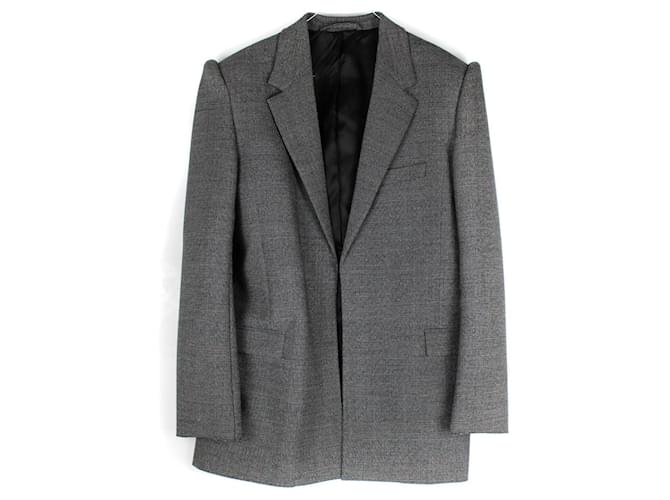 BALENCIAGA Jackets Grey Cotton  ref.1042738