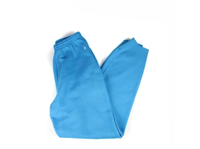 Pantalon Balenciaga Coton Bleu  ref.1042742