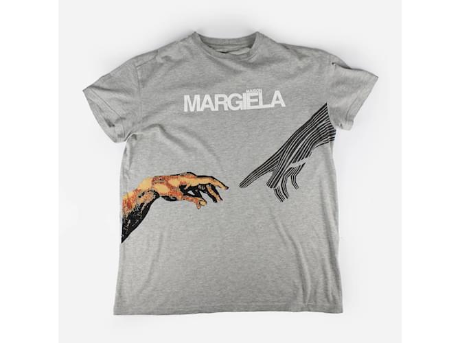 MAISON MARTIN MARGIELA Camisetas Gris Algodón  ref.1042748