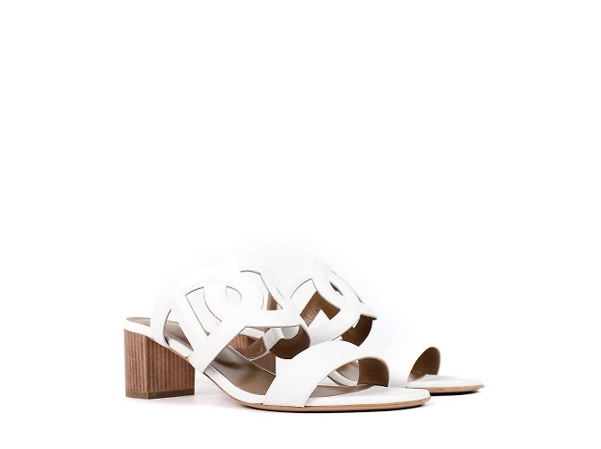 Hermès Sandali HERMES Aloha Bianco