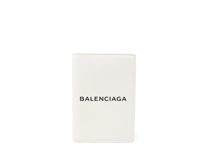 BALENCIAGA Wallets White Leather  ref.1042817
