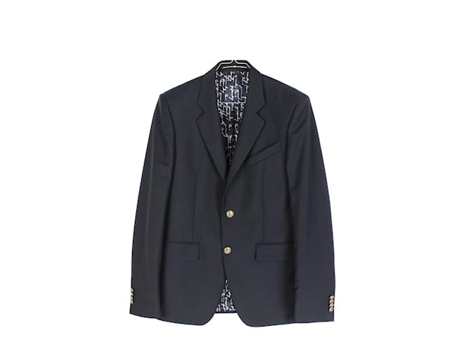 GIVENCHY Jackets Black Cotton  ref.1042862