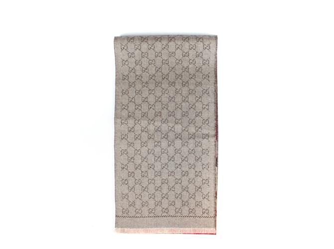 Gucci scarves Grey Cotton  ref.1042868