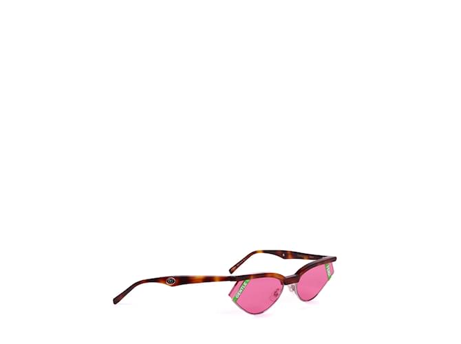 fendi sunglasses Brown Metal  ref.1042895