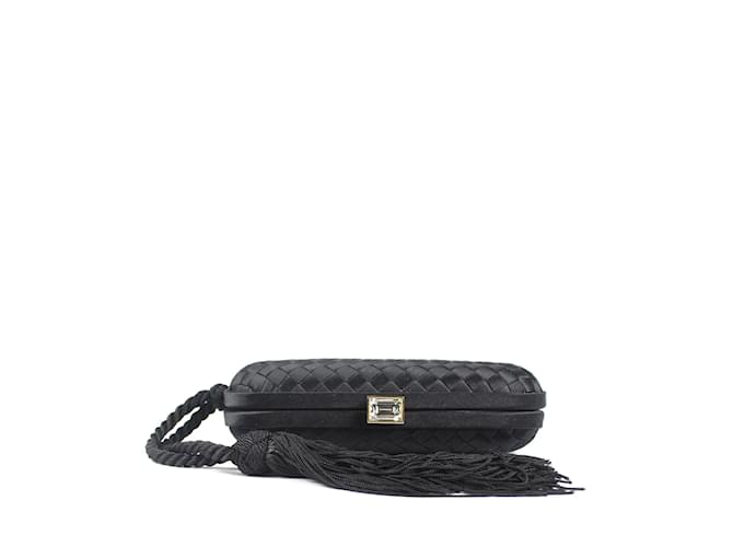 BOTTEGA VENETA Handbags Black Suede  ref.1042903