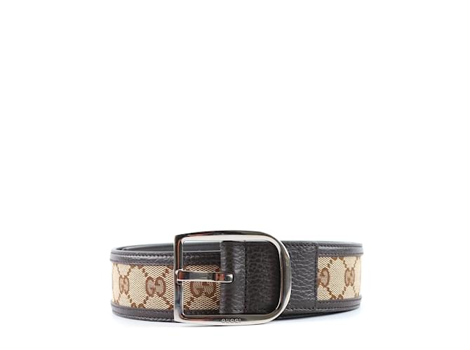 GUCCI Belts Brown Leather  ref.1043090