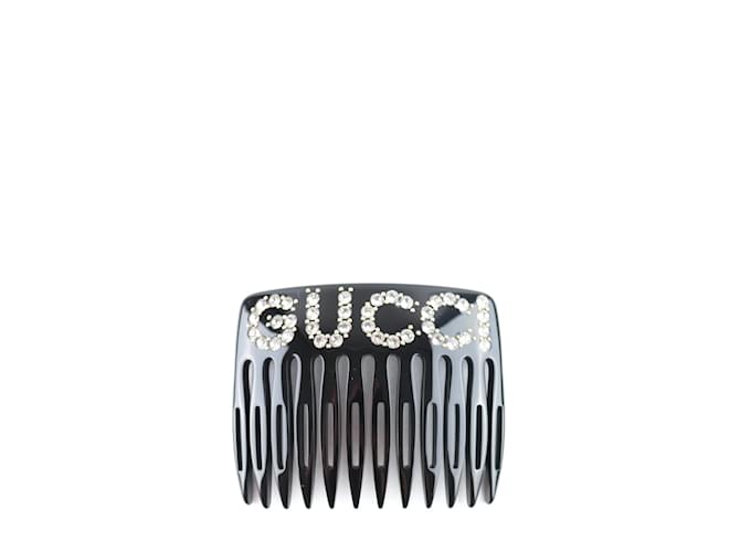 GUCCI Hair accessories Black Plastic  ref.1043112