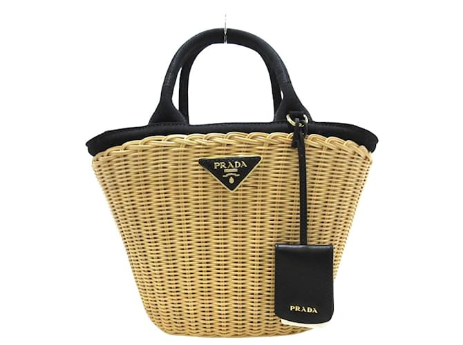 Prada basket tote hotsell