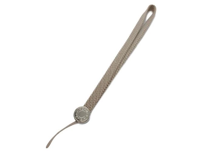 Hermès ***HERMES  mobile strap Grey 