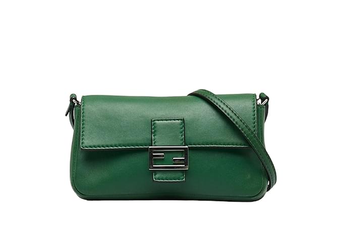 Bolso baguette online verde