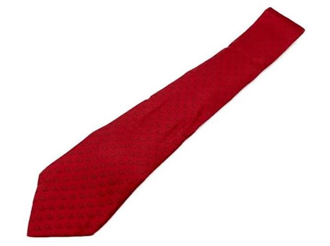 Hermès ***HERMES  tie Red  ref.1043651